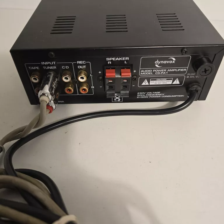 MINI WZMACNIACZ STEREO DYNAVOX CS-PA1 MK II CZARNY