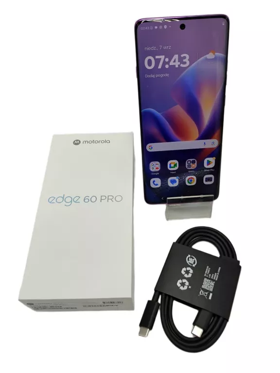 MOTOROLA EDGE 60 PRO 12/512GB KOMPLET ZABLOKOWANY !!!!