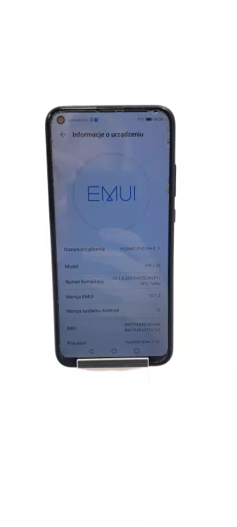 SMARTFON HUAWEI P40 LITE E 4 GB / 64 GB 4G (LTE) 6,39'' CZARNY