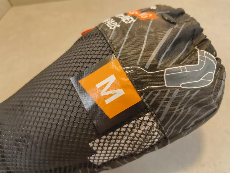NAŁOKIETNIKI MTB ALL MOUNTAIN/ENDURO ROCKRIDER FEEL D_STRONG D3O CZARNE