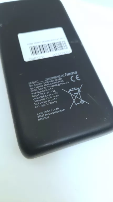 POWERBANK HAMA 24000 MAH