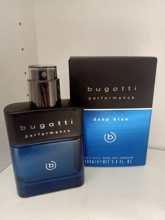 PERFUMY BUGATTI MĘSKIE NIEBIESKIE 100 ML DEEP BLUE