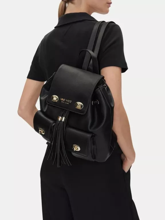NINE WEST PLECAK MIEJSKI CZARNY LDA7991