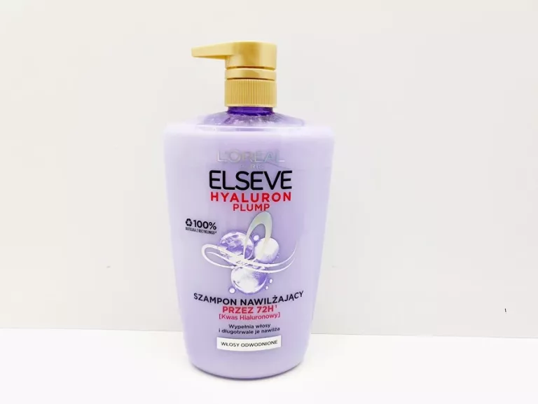 LOREAL HYALURON PLUMP SZAMPON DO WŁOSÓW NAWILŻAJĄCY 72H - XXL 1000ML
