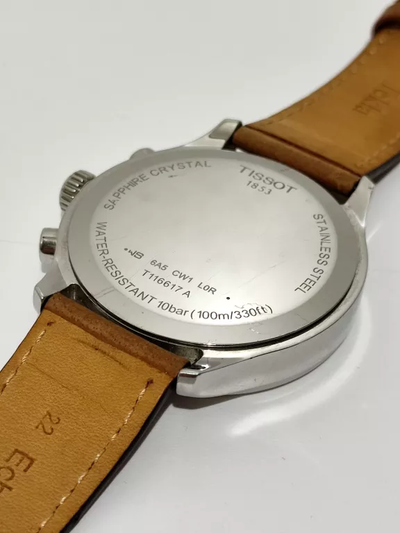 ZEGAREK TISSOT CHRONO XL CLASSIC T1166177 A B/N