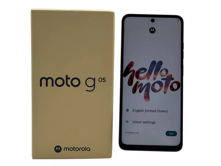 TELEFON MOTOROLA MOTO G05 8/128GB 6,67'' 90HZ ZIELONY - OPIS