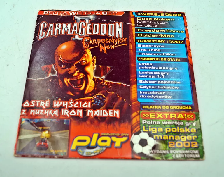 CARMAGEDDON CARPOCALYPSE NOW Z CZASOPISMA PLAY