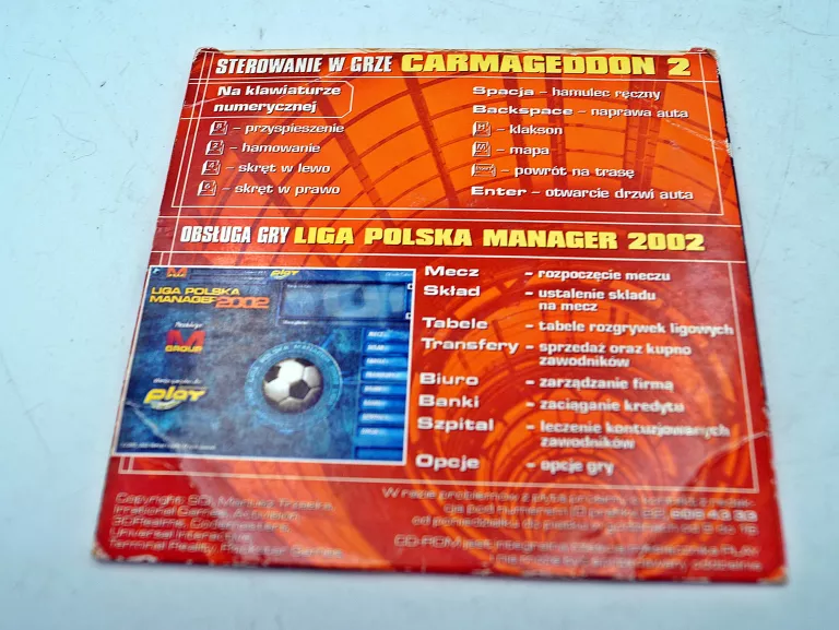 CARMAGEDDON CARPOCALYPSE NOW Z CZASOPISMA PLAY
