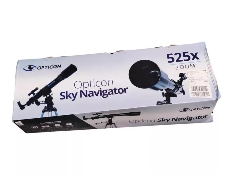 TELESKOP ASTRONOMICZNY LUNETA OPTICON SKY NAVIGATOR 70F700EQ
