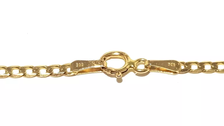 ZŁOTY ŁAŃCUSZEK SPLOT PANCERKA 55CM PR585 4,70G