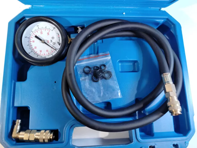 TESTER MANOMETR POMIARU MIERZENIA CIŚNIENIA OLEJU DIESEL BENZYNA 0-500 PSI