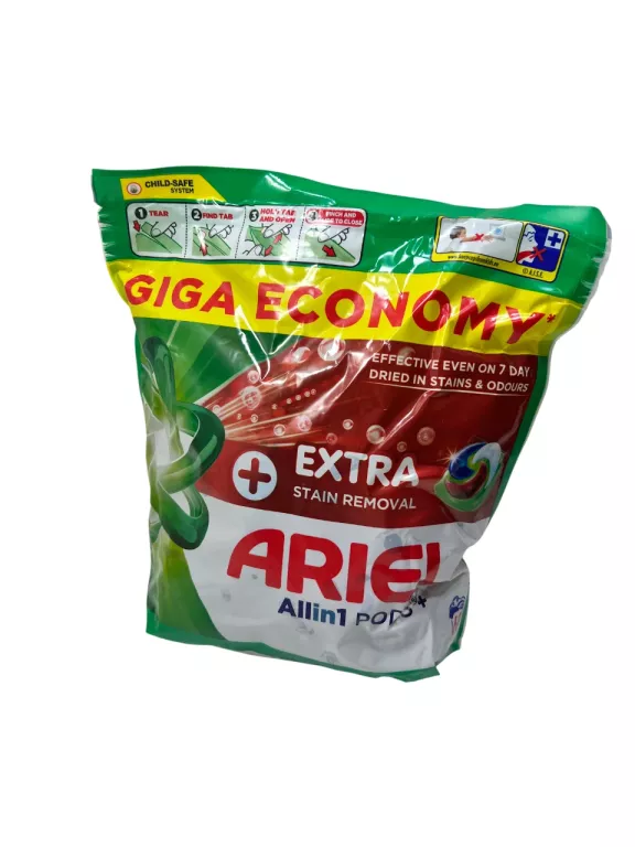 ARIEL EXTRA CLEAN ALLIN1 +, KAPSUŁKI DO PRANIA, 60 PRAŃ