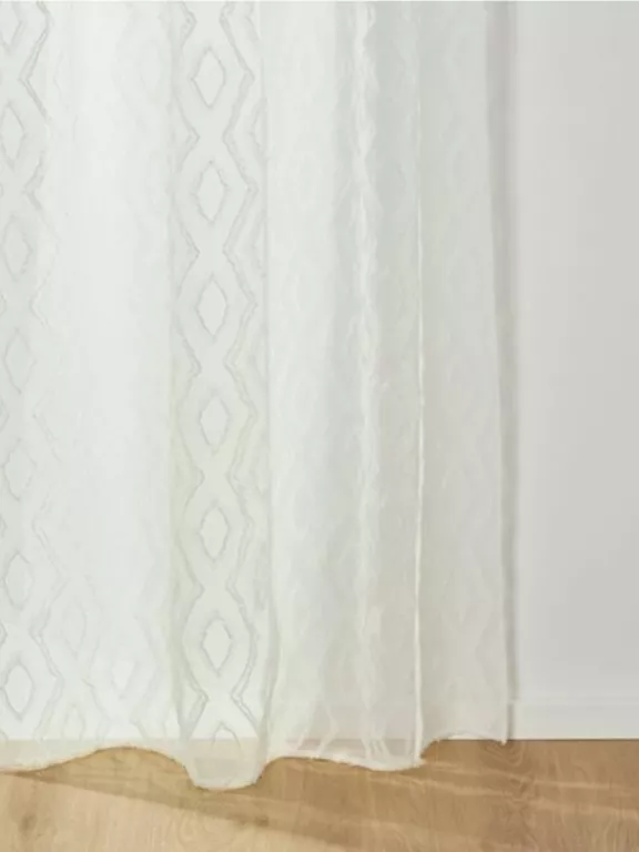 SINSAY - ZASŁONY 2 SZT. - BIAŁY SS 2025 7644Z-00X 140X160