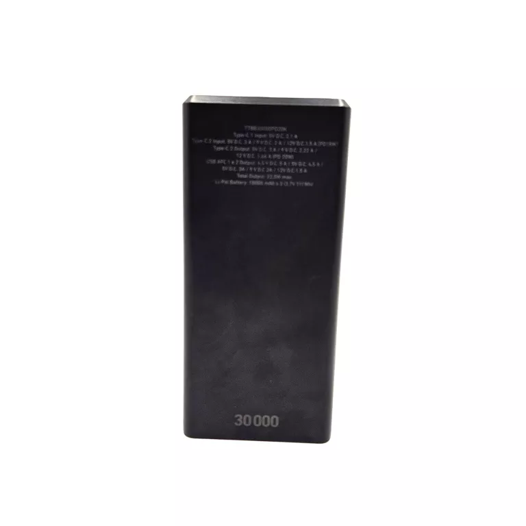 POWERBANK SBS TTBB30000PD20K 30000MAH PD20W 22.5W CZARNY