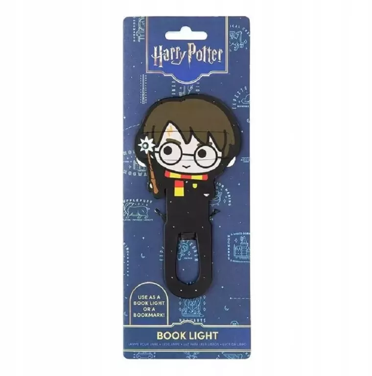 ZAKŁADKA DO KSIĄŻEK I LAMPKA HARRY POTTER