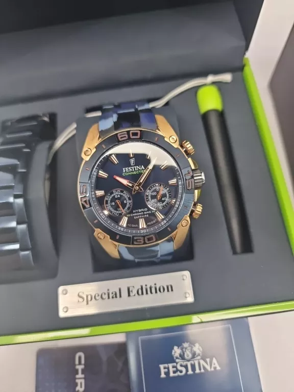 ZEGAREK SMARTWATCH MĘSKI FESTINA F20547-1 NIEBIESKI