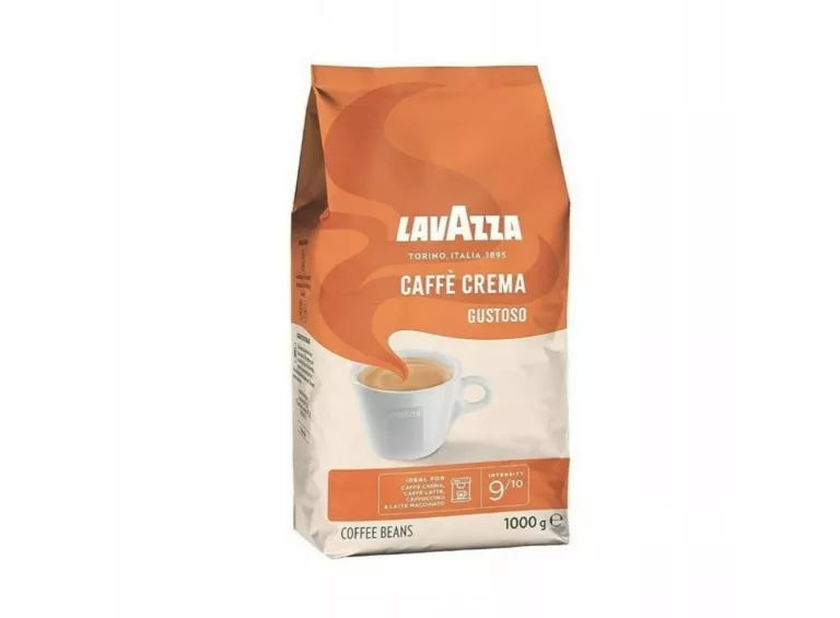 KAWA ZIARNISTA MIESZANA LAVAZZA CAFFE CREMA GUSTOSO 1000 G