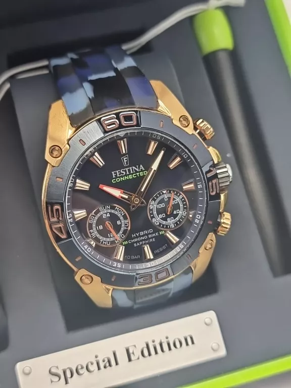 ZEGAREK SMARTWATCH MĘSKI FESTINA F20547-1 NIEBIESKI