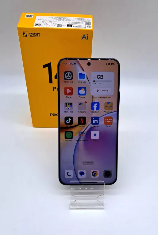 TELEFON REALME 14 PRO+ 12/512GB | PUDEŁKO
