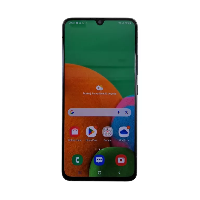 SAMSUNG GALAXY A90 5G 6/128 GB CZARNY ZBITY TYŁ