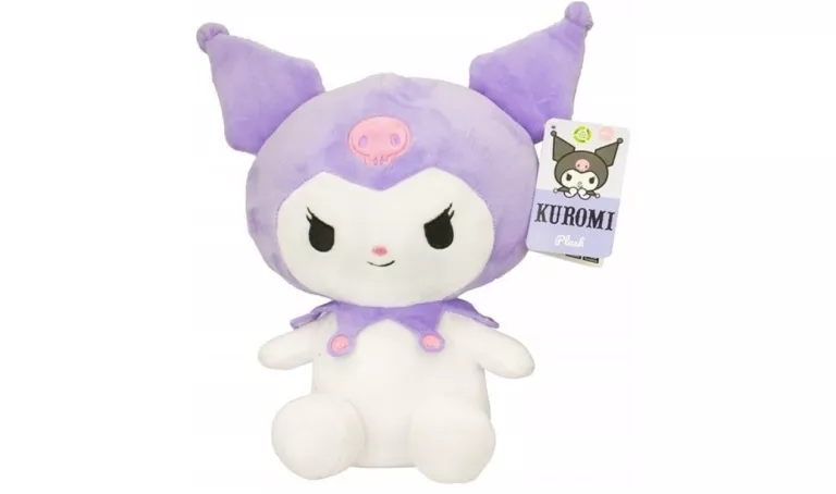 HELLO KITTY - MASKOTKA 23 CM - KUROMI FIOLETOWA - 2286360