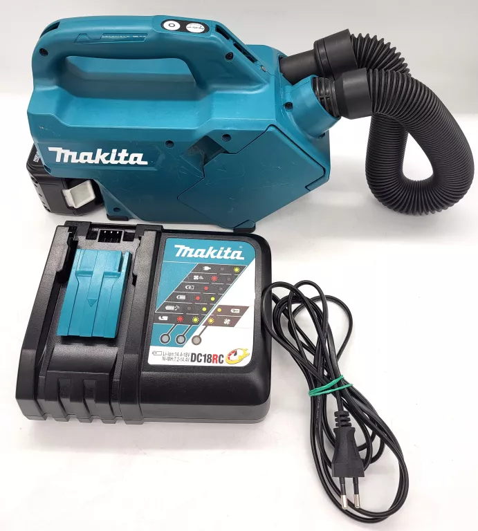 ODKURZACZ MAKITA DCL184 + AKU + ŁADOWARKA