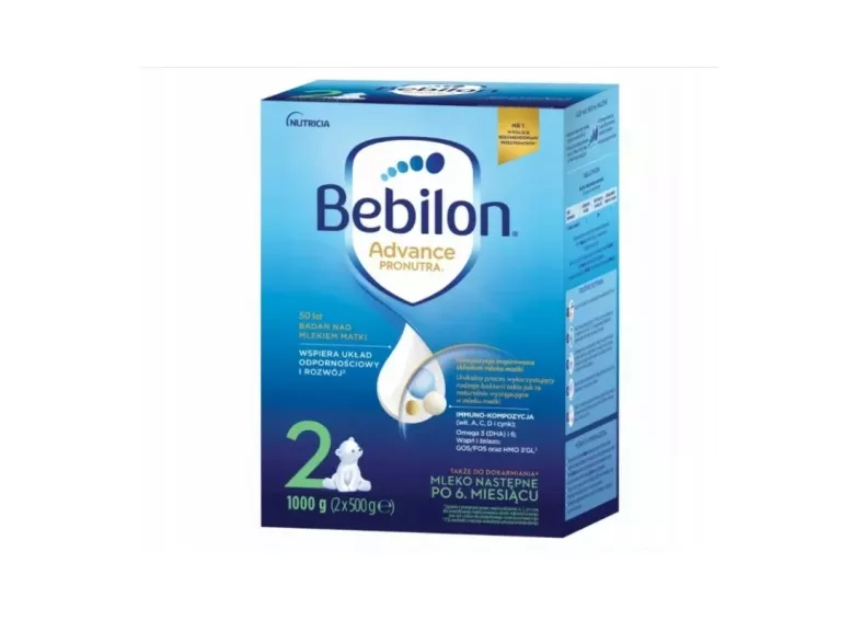 BEBILON 2 ADVANCE PRONUTRA MLEKO NASTĘPNE 1000 G