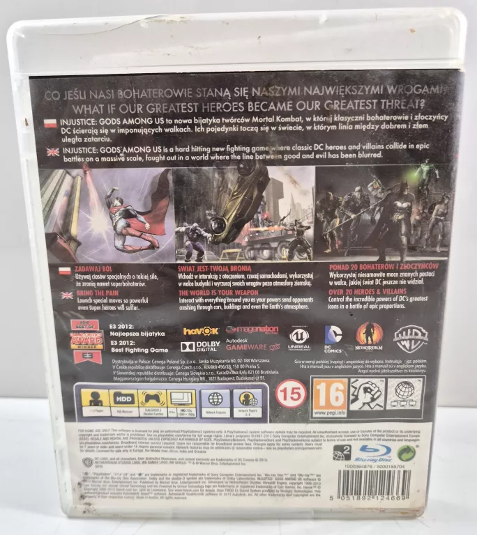 GRA PS3 INJUSTICE GODS AMONG US