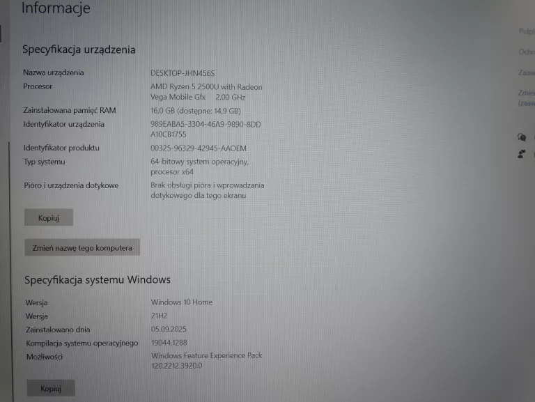 LAPTOP ACER NITRO 5