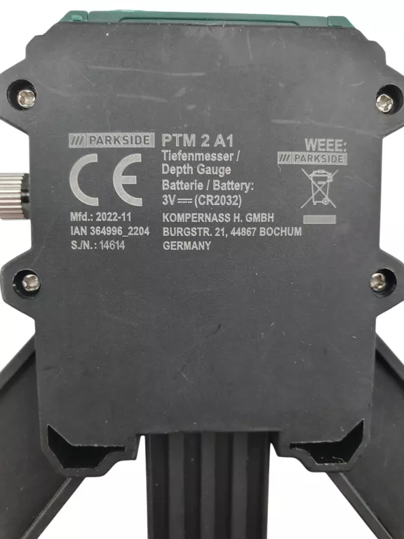 GŁĘBOKOŚCIOMIERZ PARKSIDE PTM 2 A1
