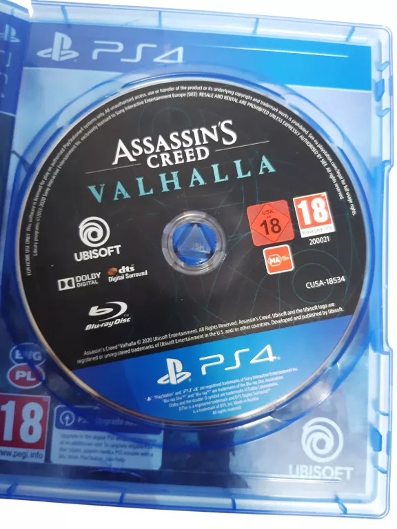 GRA ASSASSIN/S CREED VALHALLA PLAYSTATION 4