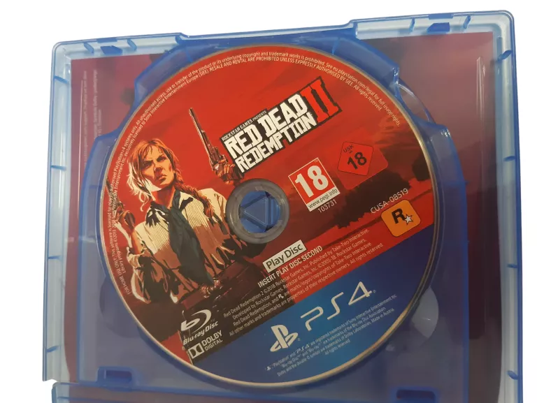GRA NA PS4 RED DEAD REDEMPTION 2