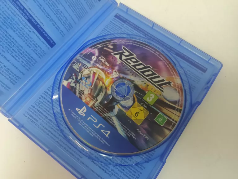 PS4 REDOUT LIGHTSPEED EDITION RACE FASTER THAN EVER