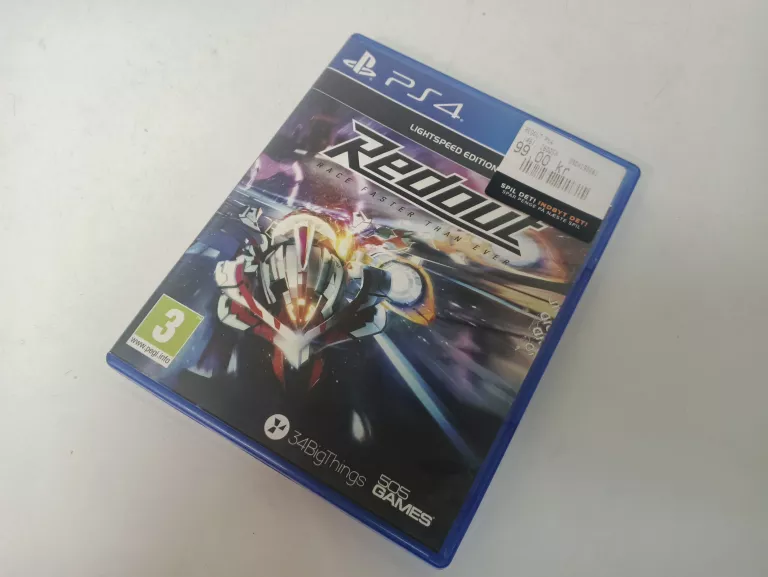 PS4 REDOUT LIGHTSPEED EDITION RACE FASTER THAN EVER