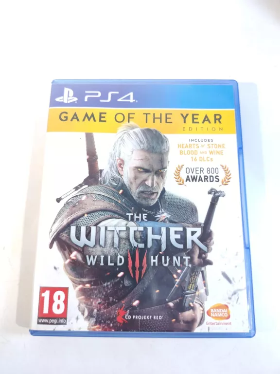 GRA PS4 THE WITCHER III 3: WILD HUNT GAME OF THE YEAR EDITION