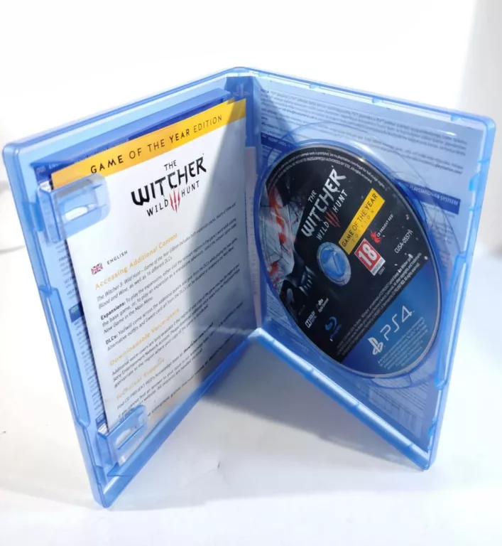 GRA PS4 THE WITCHER III 3: WILD HUNT GAME OF THE YEAR EDITION