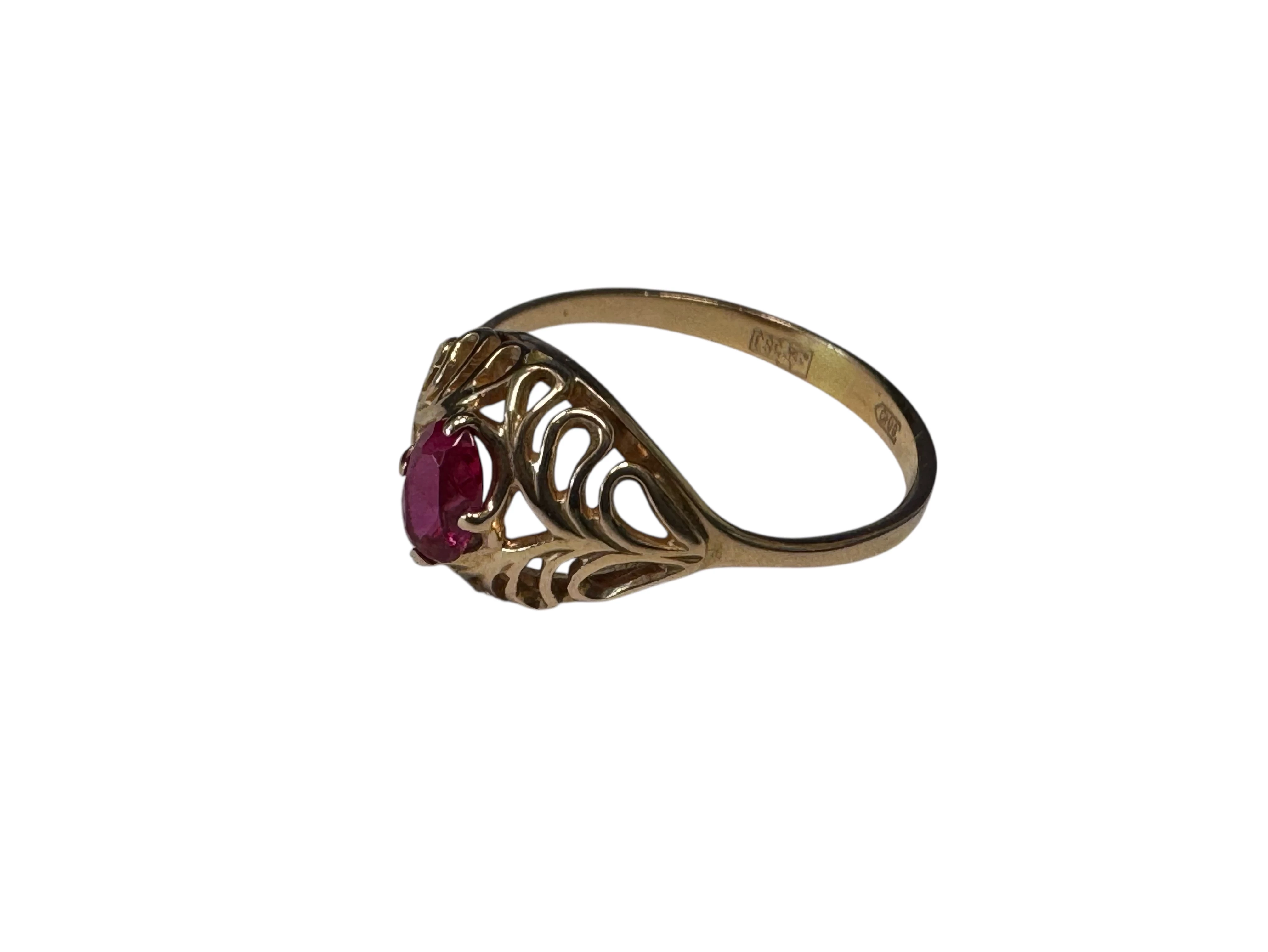 zloty-pierscionek-z-syntrubelitem-585-r-19-w243g-stan-11323-2