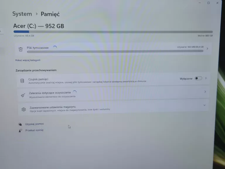 LAPTOP ACER ASPIRE 3 17,3" 1TB SSD/16GB/I7/W11