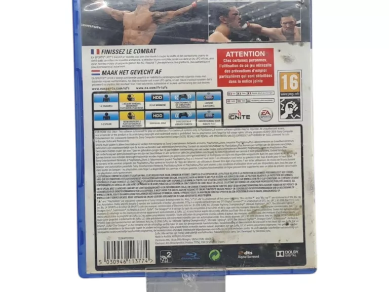 GRA NA PS4 UFC 2 PLAYSTATION 4 (PS4) PUDEŁKOWA