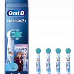 4X KOŃCÓWKA DO SZCZOTECZKI DLA DZIECI ORAL-B EB10S FROZEN SOFT KRAINA LODU
