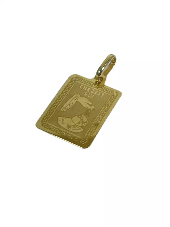 ZŁOTA ZAWIESZKA CHRZEST ŚWIĘTY 585 0,95G