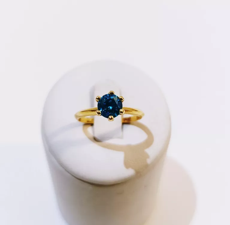 CUDOWNY ZŁOTY PIERŚCIONEK 2,63 GR 585  R14