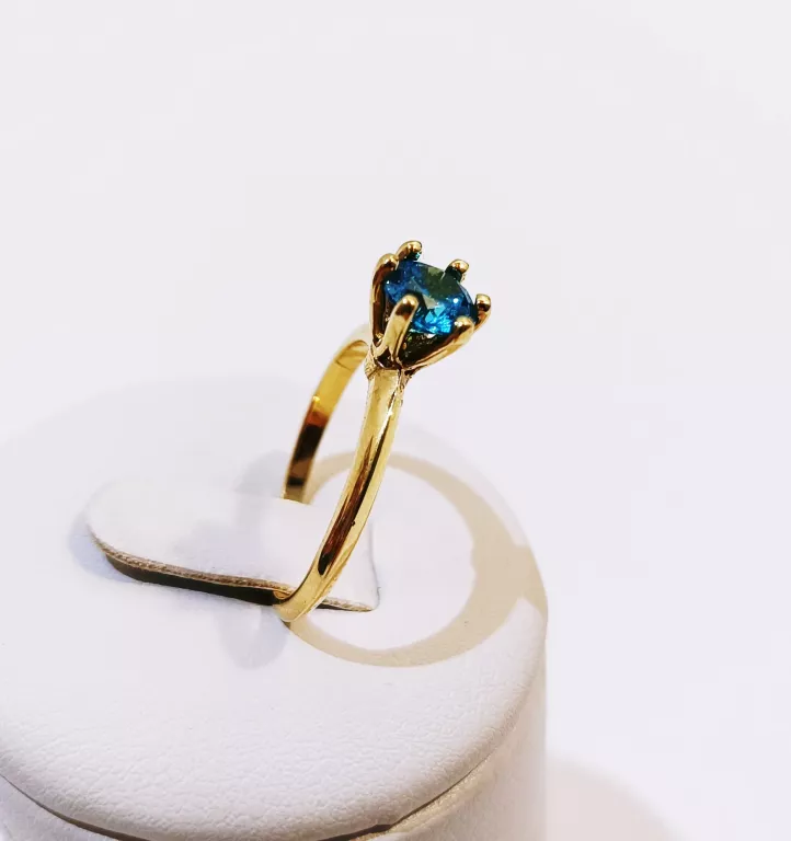 CUDOWNY ZŁOTY PIERŚCIONEK 2,63 GR 585  R14