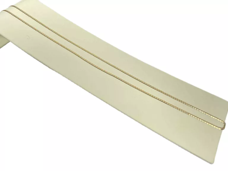 ZŁOTY ŁAŃCUSZEK PANCERKA 585 1,57G 47CM