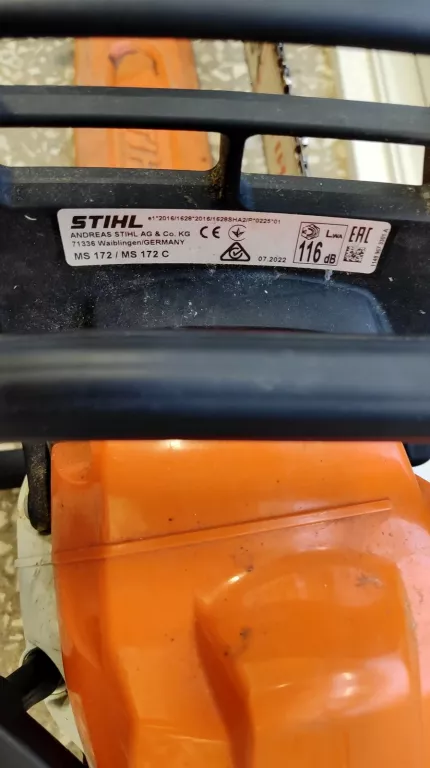 PIŁA STIHL MS172 2022