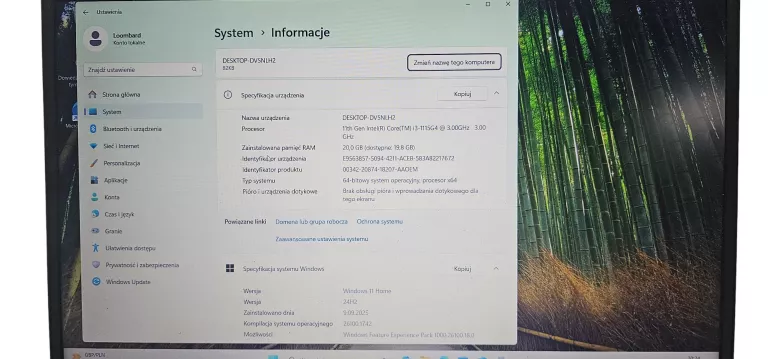 LENOVO V15 G2 ITL IS-1115G4 / 8GB / 256GB