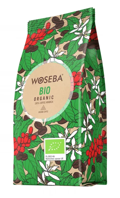 KAWA MIELONA WOSEBA BIO ORGANIC 250G 12/2026