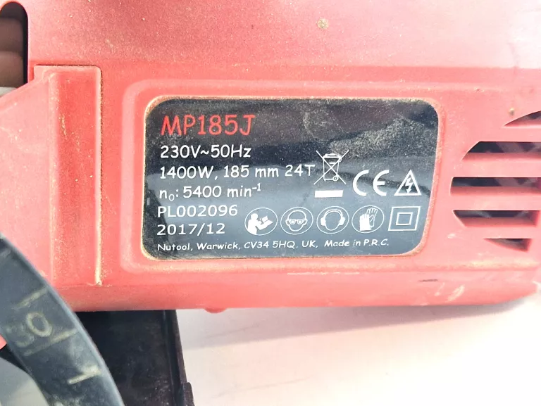 PILARKA NUTOOL RED MP185J