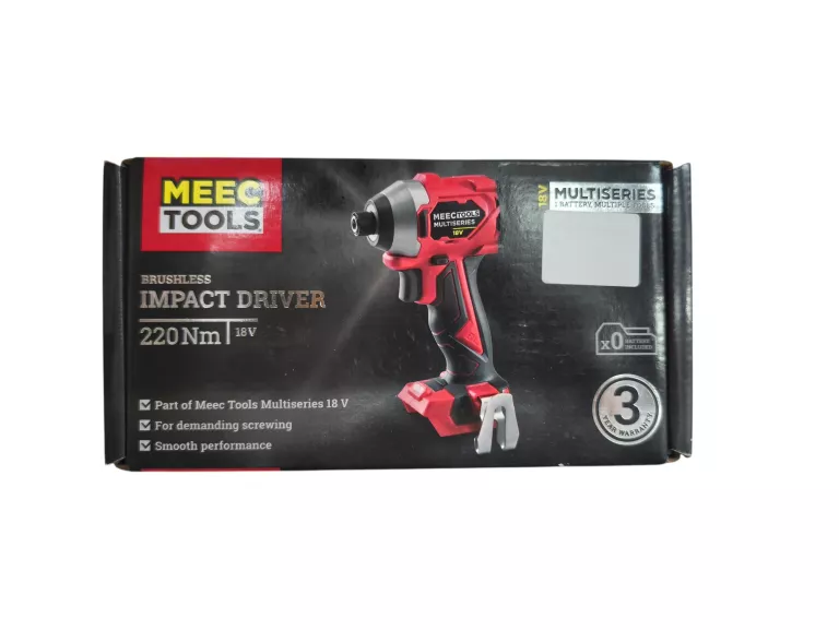 WKRĘTARKA AKUMULATOROWA MEEC TOOL 220NM 18V
