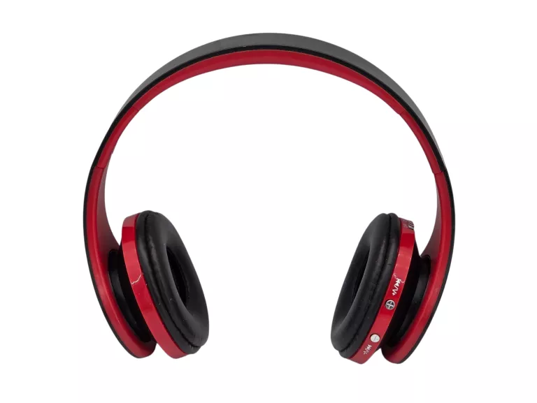 SŁUCHAWKI WIRELESS HEADPHONES CZERWONE